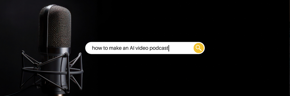 How to make a video podcast about ANYTHING with AI