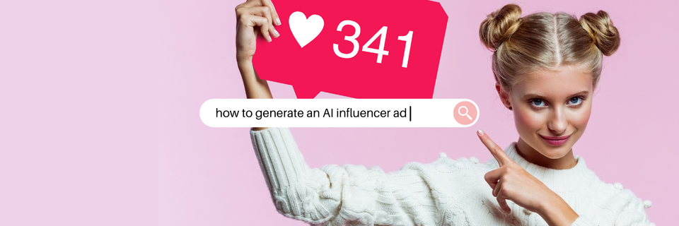 How to generate AI influencer ads for FREE